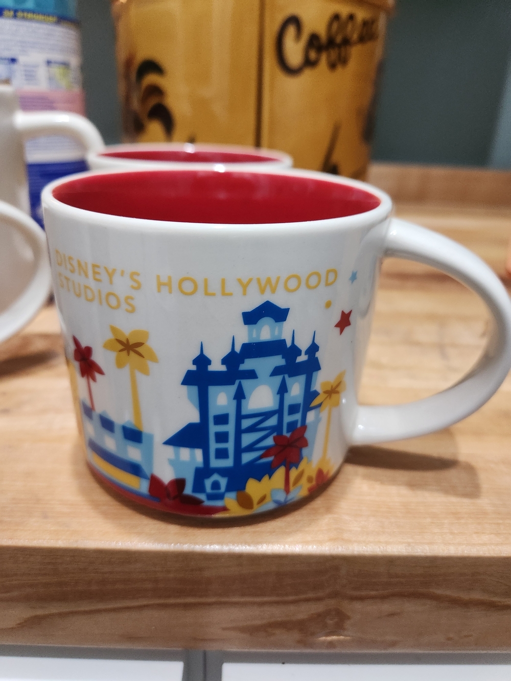 Red Interior Ceramic Mug